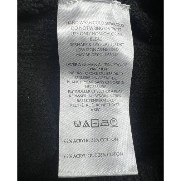 Free People Beach karina Sweater Black Textured Knit Flared Pants X-Small - Picture 3 of 10